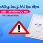 Cách Làm Hồ Sơ Xét Tuyển Đại Học Bằng Học Bạ 2024