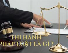 Thi Hành Pháp Luật Là Gì Công Dân 12